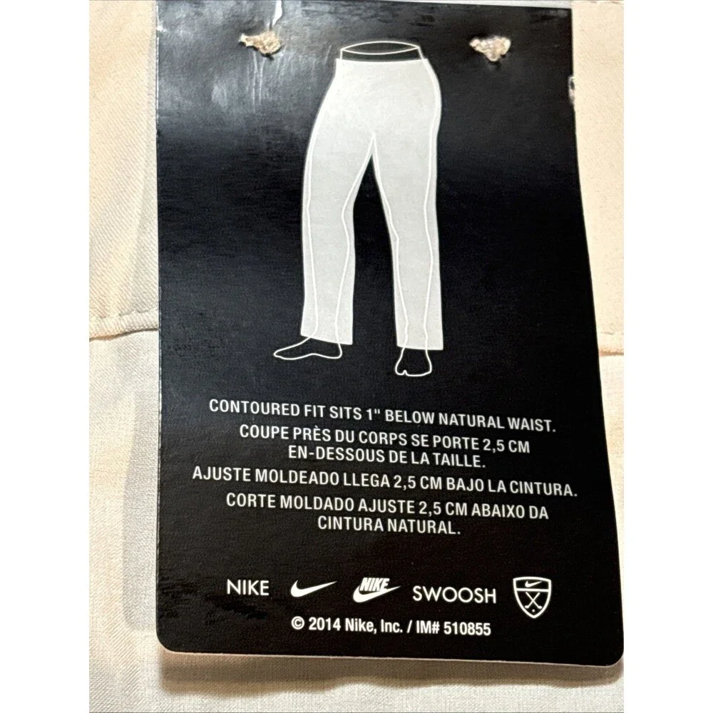 Nike Golf Tour Performance Dri-Fit “Modern Rise” Bermuda Shorts Womens Sz 4 NWT